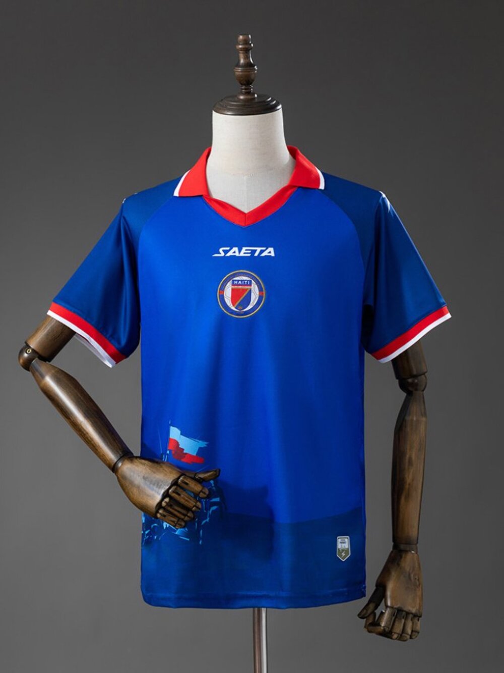 Haiti 2026 World Cup Jersey Soccer Blue Home